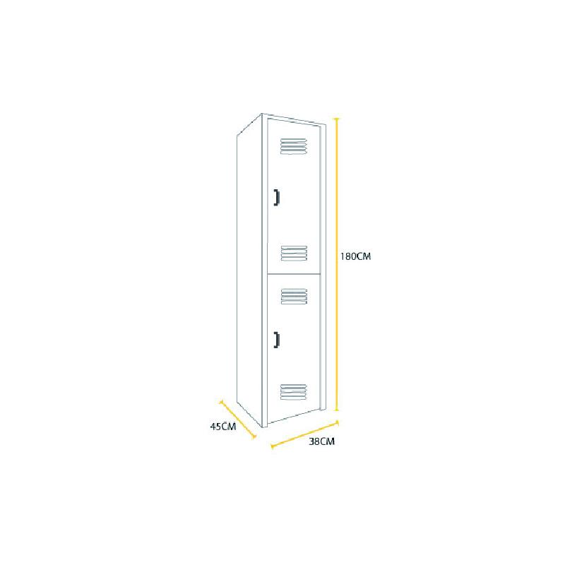 Locker Metalico 2 - Puertas